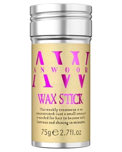 Hair Wax Stick, Wax Stick for Hair Flyaways Kids & Women Hair Accessories for Women Girls Hair Bun Maker for Kids Hair Slick Stick Baby Hair Gel Stick Kids Hair Products Hair Smoothing Stick