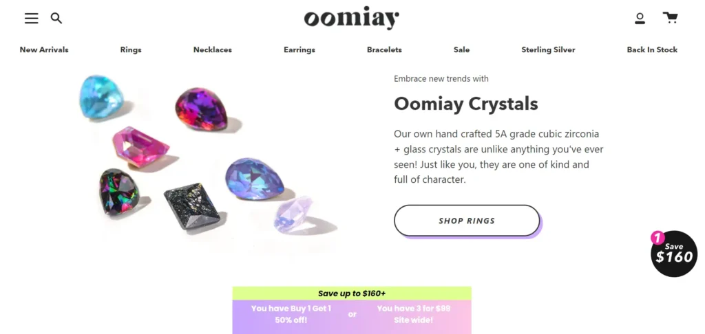 Oomiay Jewelry Reviews