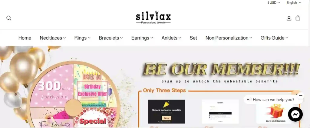 Silviax Jewelry