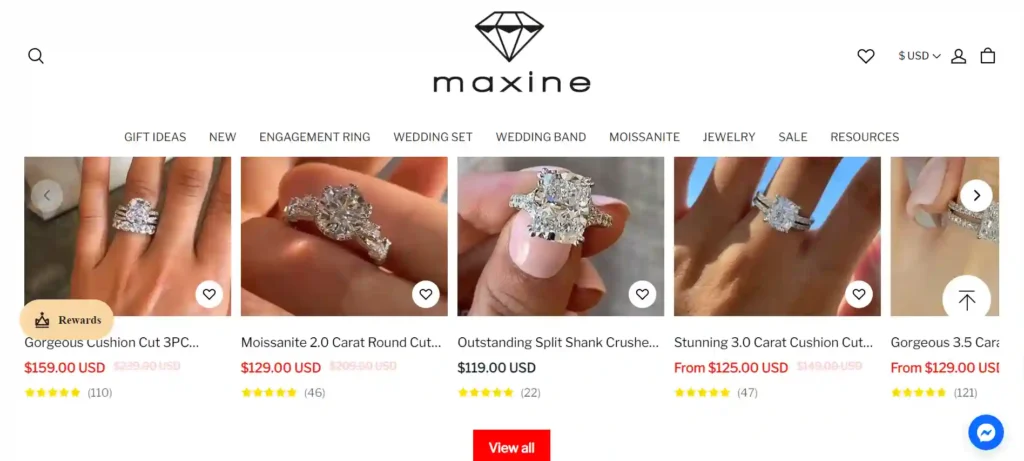 Is Maxine Jewelry Real