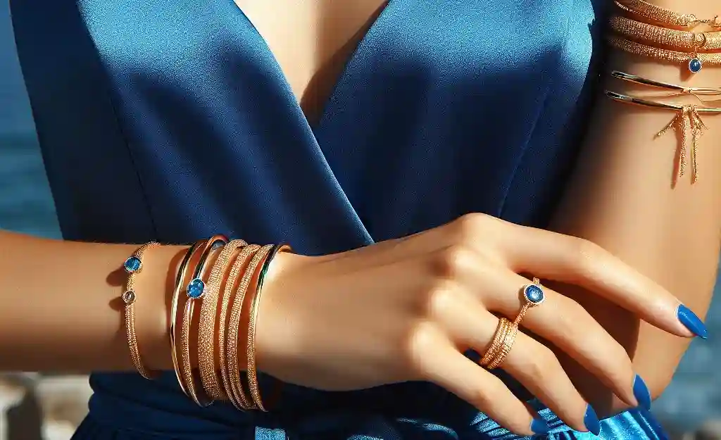 What Color Jewelry Goes With Cobalt Blue? 