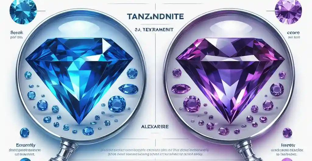 You are currently viewing Tanzanite vs Alexandrite: A Comprehensive Guide