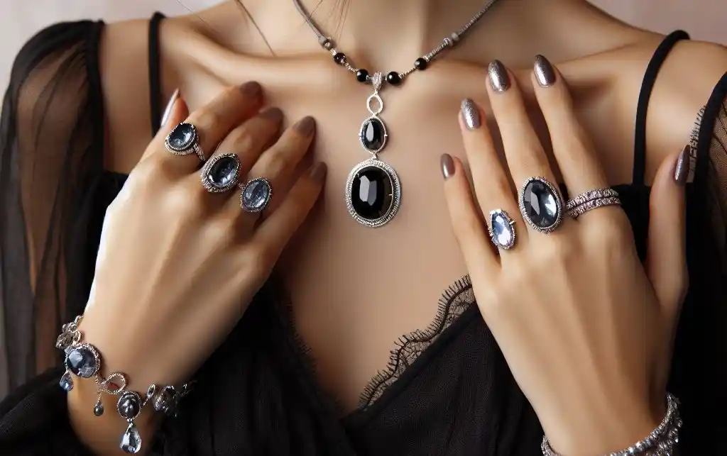What Color Jewelry Goes With Black?