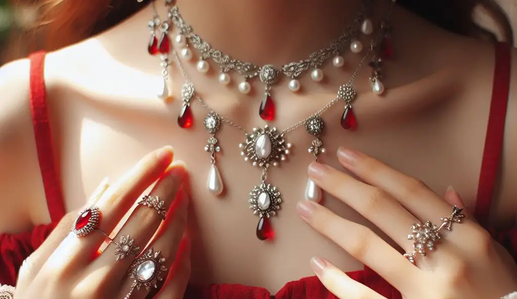 Read more about the article What Color Jewelry Goes With Red? The Art of Accessorizing
