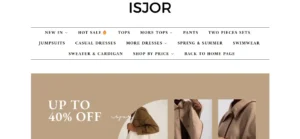 Read more about the article Isjor Clothing Reviews: Is It Legit Or A Scam?