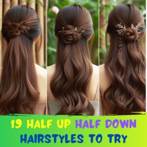 Read more about the article 19 Half Up Half Down Braid Styles to Try In 2024