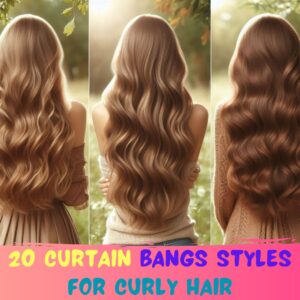 Read more about the article 20 Curtain Bangs Style Ideas for Curly Hair to Try In 2024