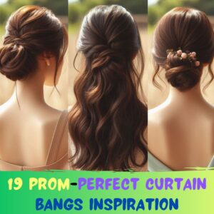 Read more about the article 19 Prom-Perfect Curtain Bangs Style Inspiration