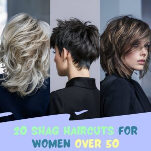 Read more about the article 20 Chic Shag Haircuts with Fine Hair for Women Over 50