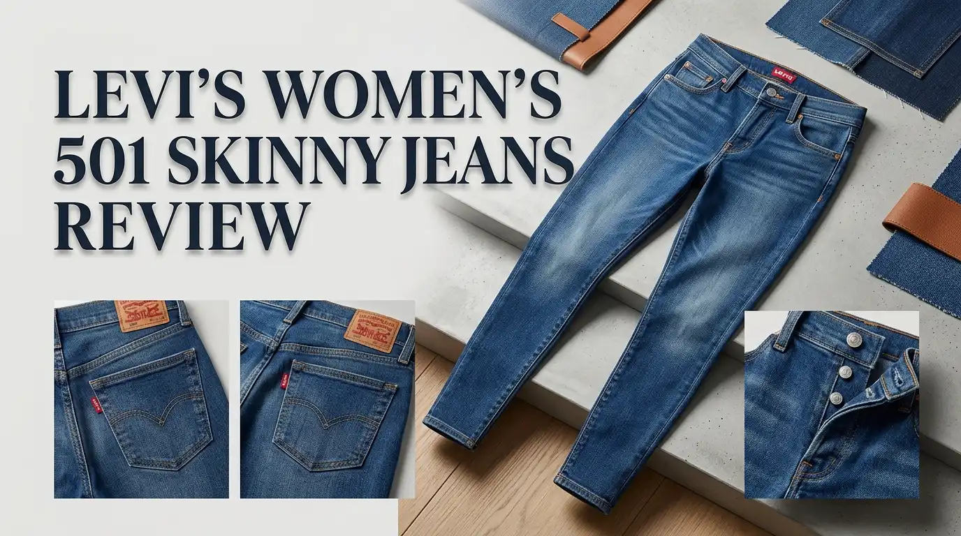 Read more about the article Levi’s Women’s 501 Skinny Jeans Review 2026: Worth The Hype?